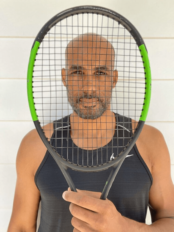 Boris Kodjoe Behind The Racquet
